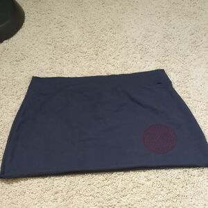 Elegant Navy Blue Women's Skirt